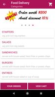 Food Delivery capture d'écran 1