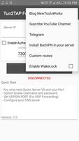 Tun2TAP Socks/HTTP to VPN imagem de tela 3