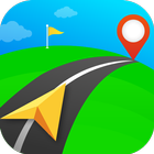 GPS Live Map Direction Navigation - Street View 3D أيقونة