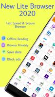 New Lite Browser 2020 fast & secure app Affiche