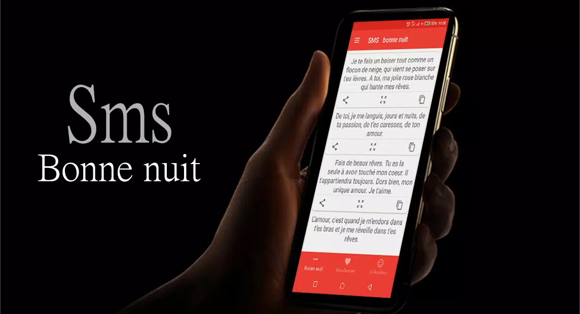下载sms D Amour Bonne Nuit的安卓版本