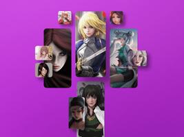 Anime Sexy Girl Wallpaper Pro تصوير الشاشة 2