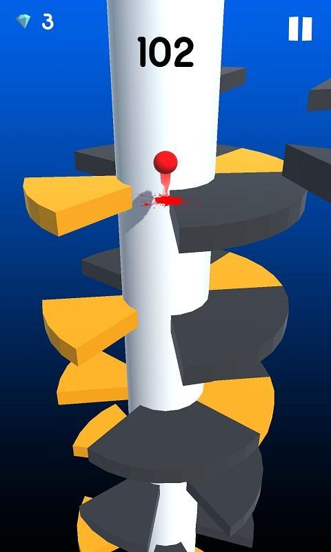 Tải Xuống Apk Spiral Falling Ball Plus Cho Android