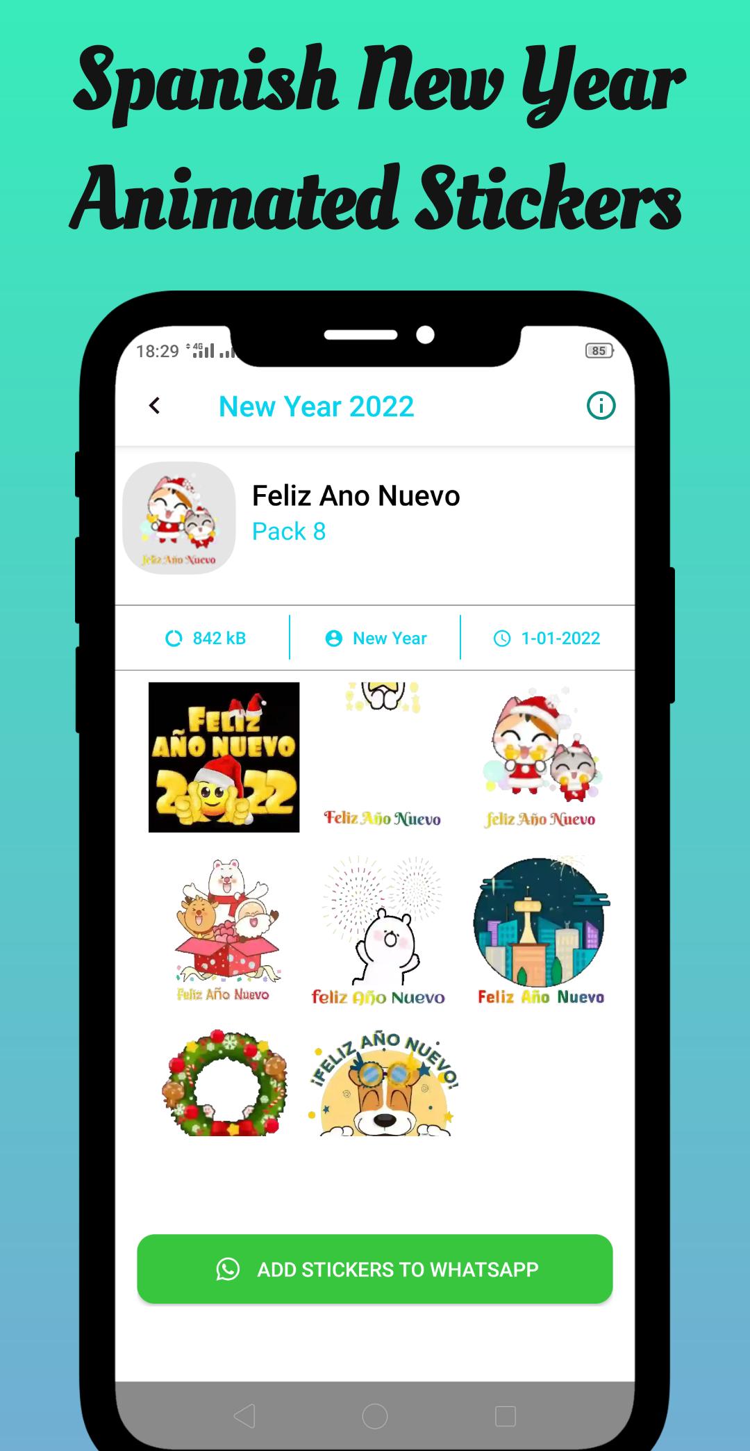 Happy New Year 2022 - Animated APK für Android herunterladen