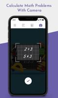 Math Camera Calculator - Math Solver Camera App الملصق