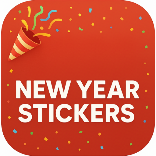 New Year Stickers for WhatsApp