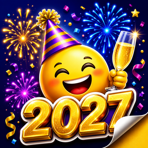 New Year Stickers for WhatsApp