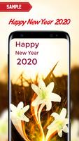 Happy New Year 2020 (Flowers) screenshot 2