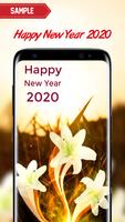 Happy New Year 2020 (Flowers) スクリーンショット 2