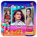 Birthday  Video & Status Maker aplikacja