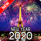 New Year 2020 Wallpaper (Eiffel) icon