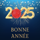 Bonne année 2025 simgesi