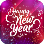 Happy New year Greetings Cards icon