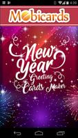 Happy New year Greetings Cards poster