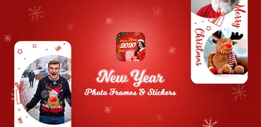 New Year – Photo Frames & Stickers