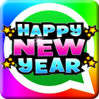 New Year Sticker for Whatsapp Sticker Pack icône