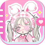 Pink Paper Doll 圖標