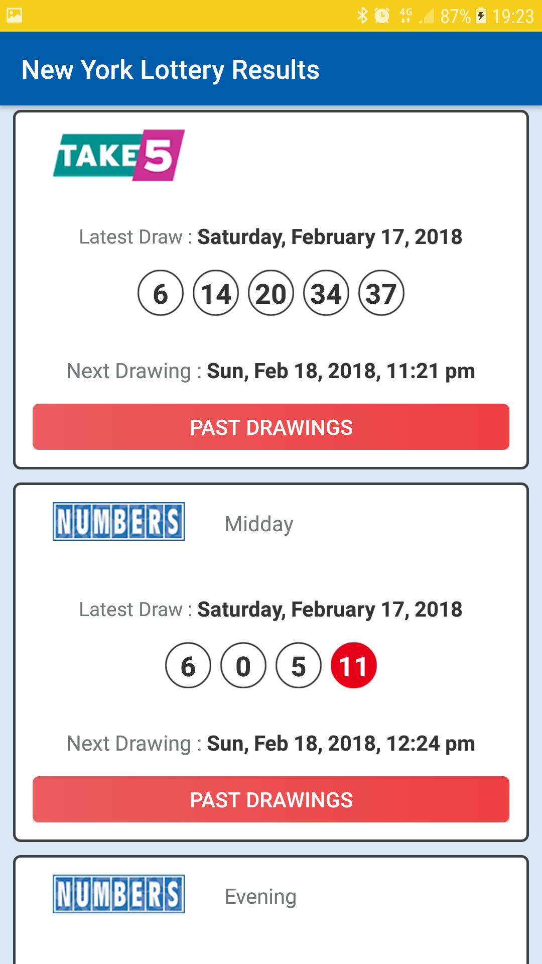 Lotto New York Results Lottery