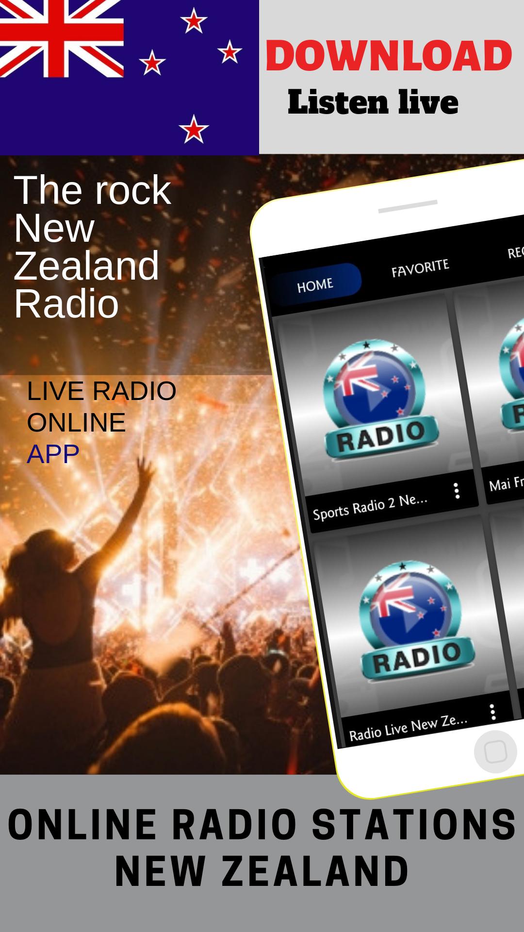The rock New Zealand Radio Free Online for Android - APK Download