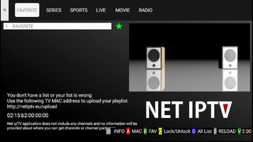 Net ipTV captura de pantalla 3