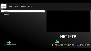 Net ipTV PRO اسکرین شاٹ 1