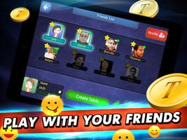 Tonk - Free Multiplayer Rummy Card game capture d'écran 1