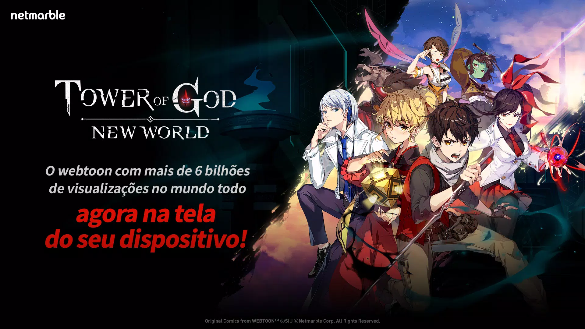O novo RPG ocioso intitulado Tower of God New World, baseado na série de  anime homônima, abre pré-registro global