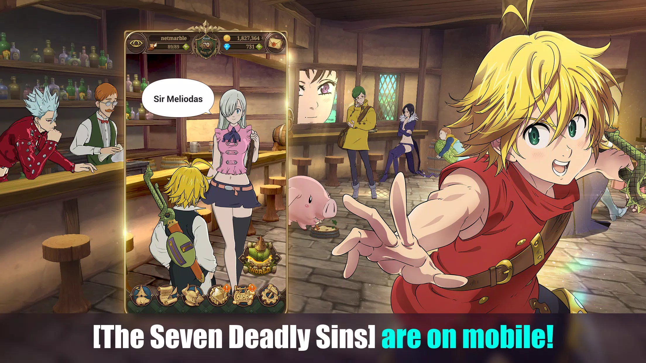 Baixar The Seven Deadly Sins: Grand Cross 2.38 Android - Download APK Grátis