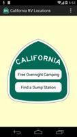 California RV Locations Affiche