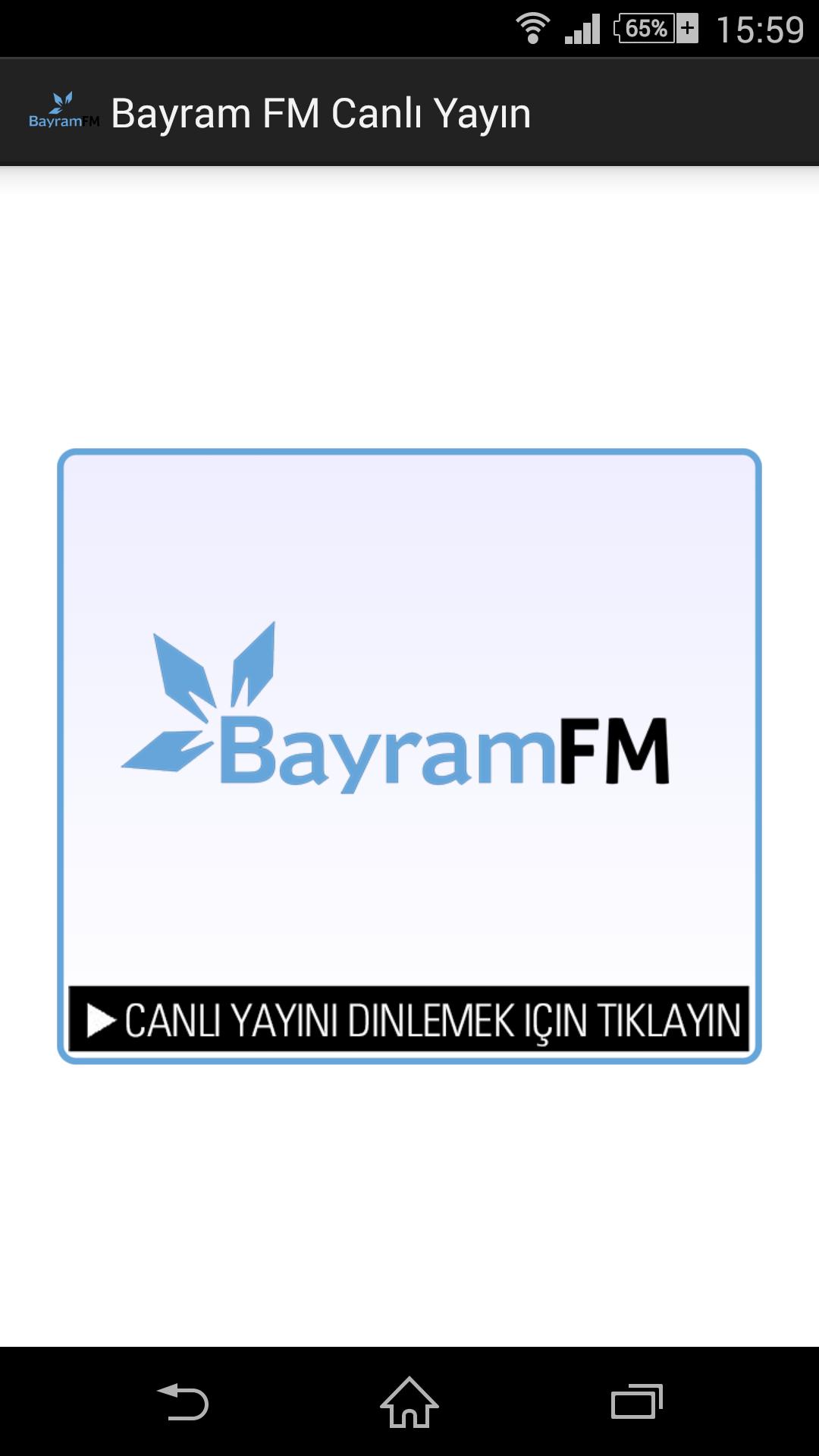 Android İndirme için Bayram FM APK