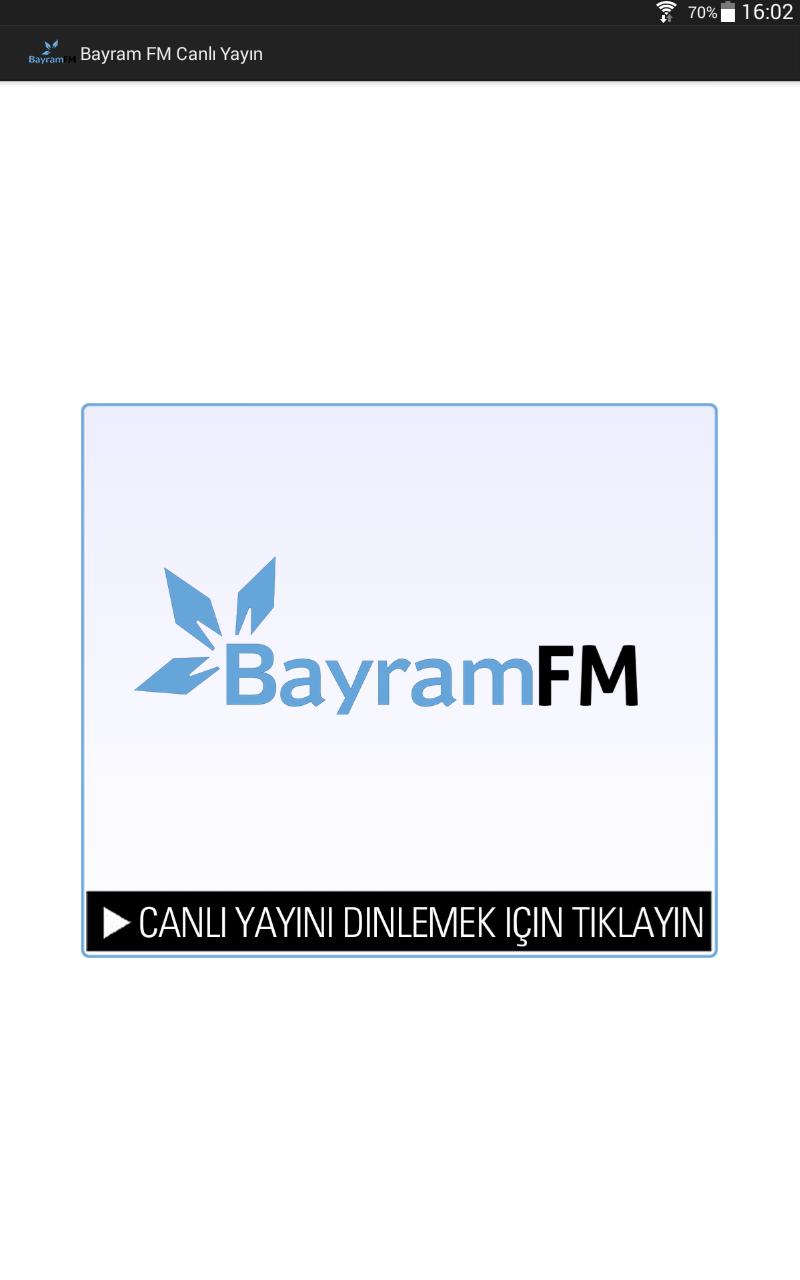 Android İndirme için Bayram FM APK