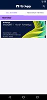 NetApp Events poster