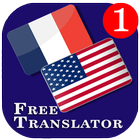 French-English Translator : Speak, Image to text-icoon