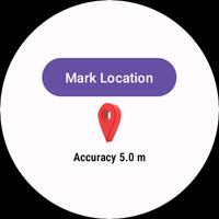 Location Mark for Wear OS captura de pantalla 1