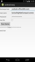 EWS 4 Android screenshot 1