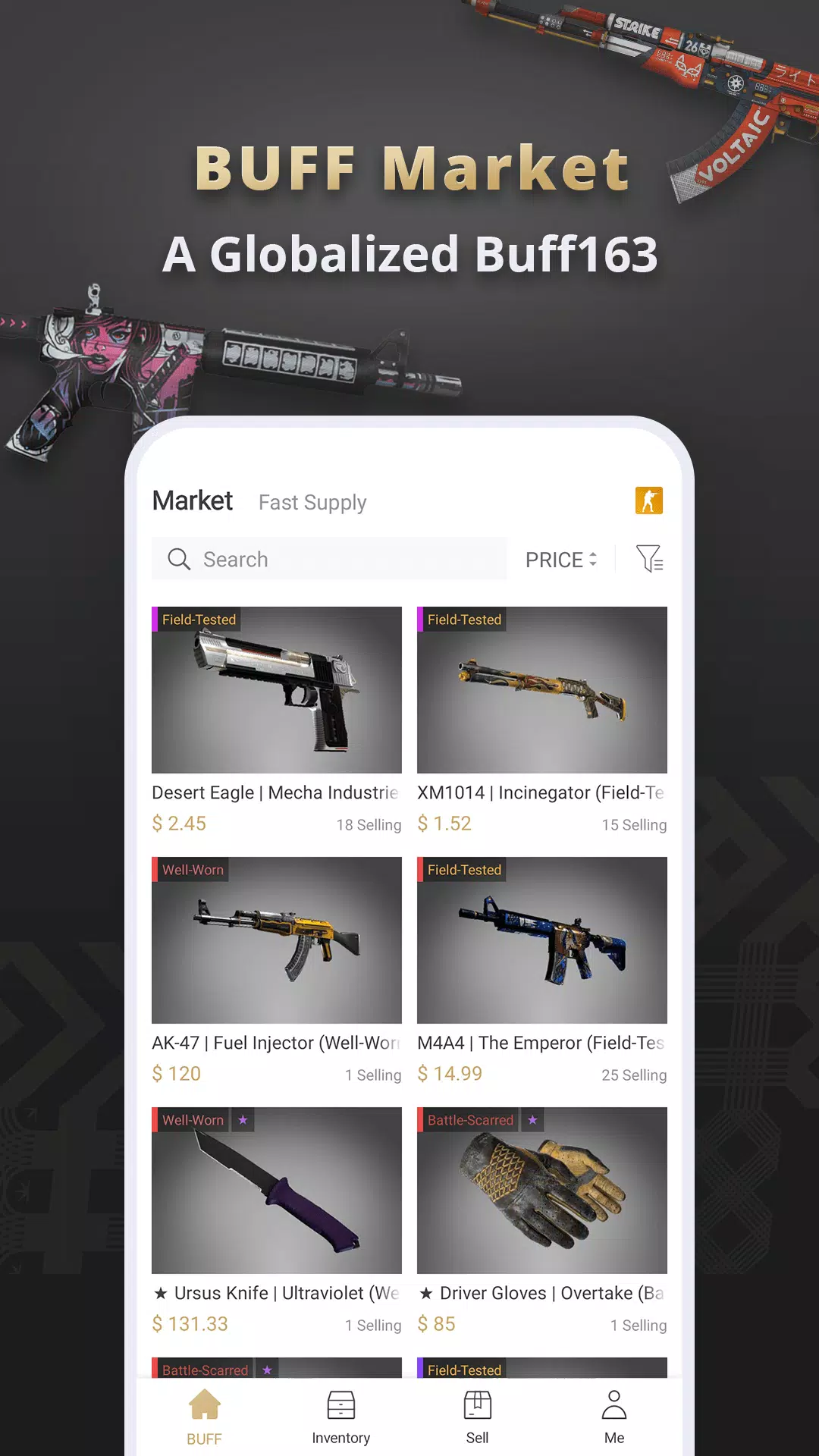 csgo skin market