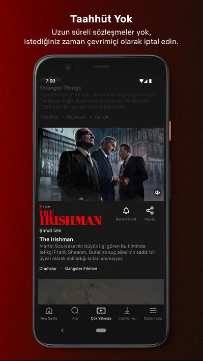 Android İndirme için Netflix APK