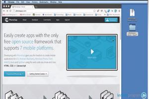 Training HTML5 Dev PhoneGap capture d'écran 1