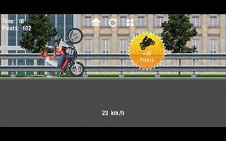 Moto Wheelie captura de pantalla 1
