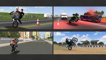Moto Wheelie 3D imagem de tela 3