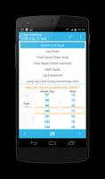 Workout Log (Track & Measure) capture d'écran 3