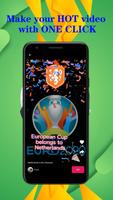 UEFA EURO 2020 & Go Netherlands Video Maker Plakat