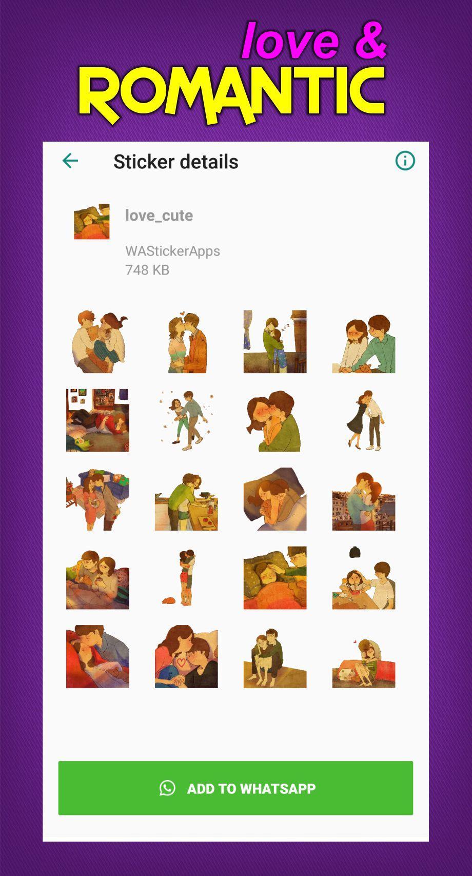 Romantis Love Sticker For Wa For Android Apk Download