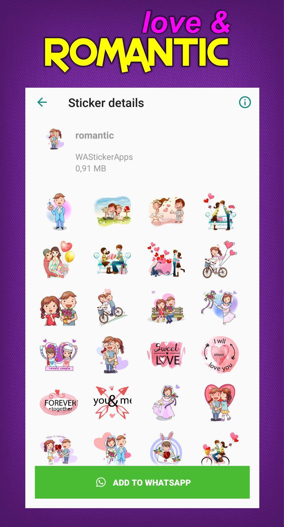 Romantis Love Sticker For Wa For Android Apk Download