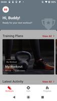 Fitness-Insel Plakat