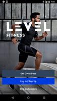 LEVEL FITNESS الملصق