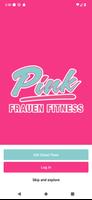 Pink Frauen Fitness poster