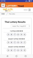 Thai Lottery Results Affiche