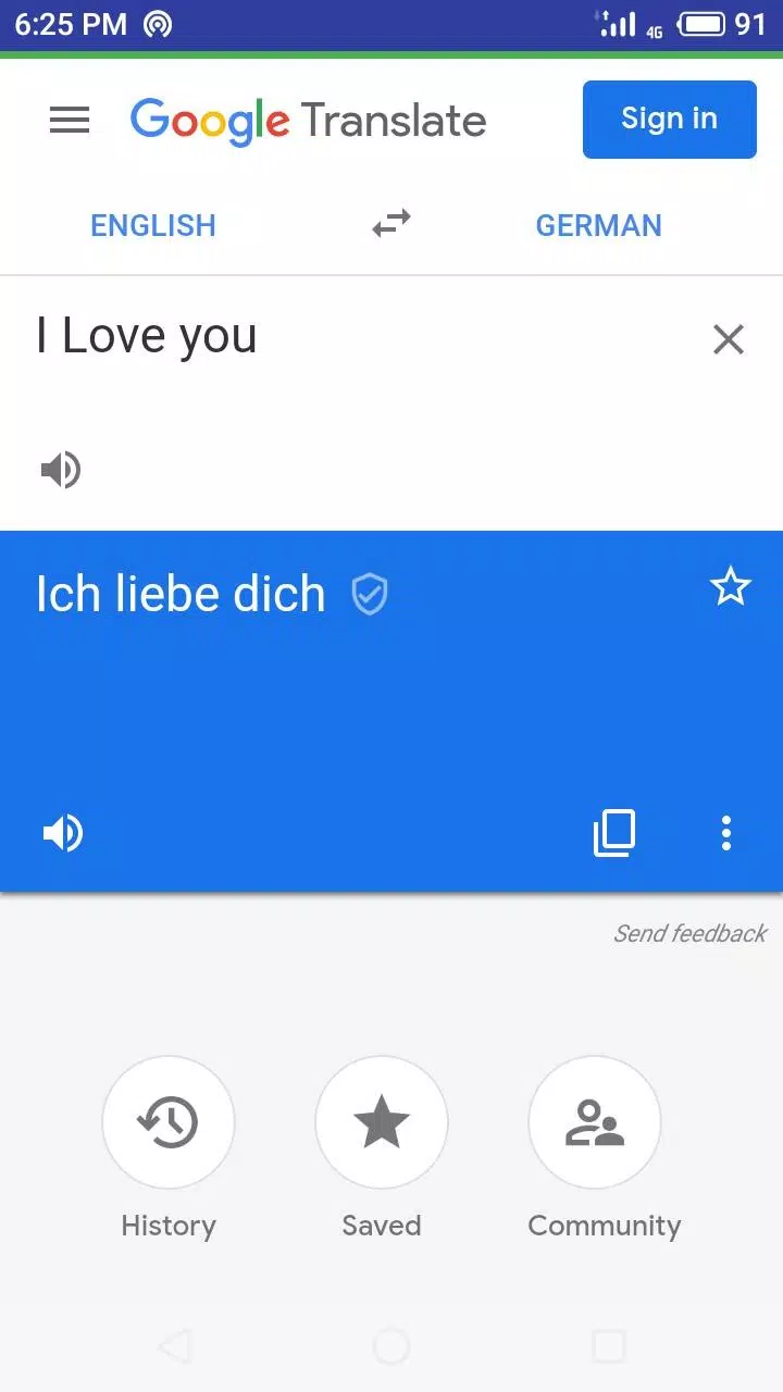 CapCut_i love you google translate