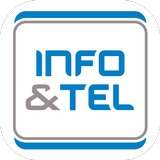 Info e Tel आइकन